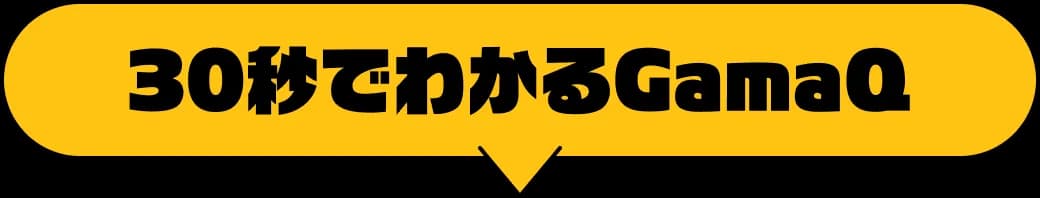 30秒でわかるGamaQ